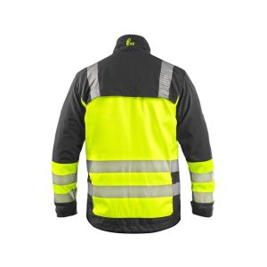 Bluza męska ostrzegawcza z paskami odblaskowymi CXS Naos HV, Hi-Vis Canis kolor czarno-żółty - 2